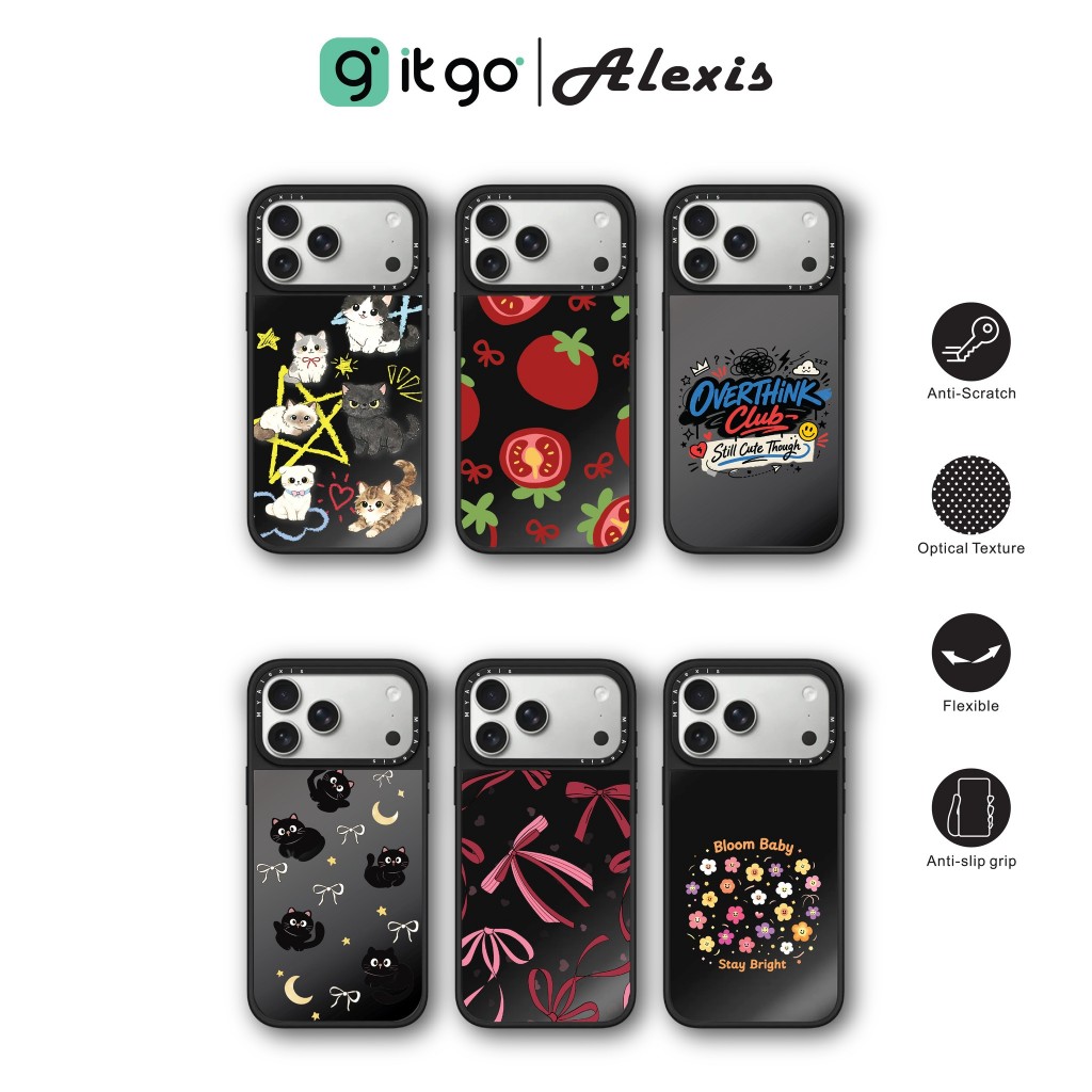 เคสดำกันกระแทก Alexis Cartoon ซ่อน Magnetic (11)