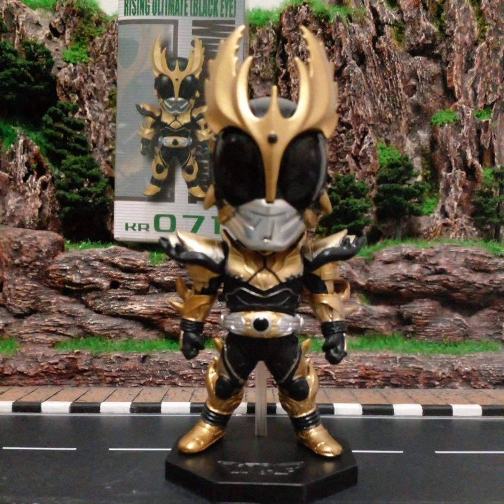 WCF. MASKED KUUGA RISING ULTIMATE BLACK EYE -KR.071 มือสองสภาพสวยพร้อมกล่อง ลิขสิทธิ์แท้ BANDAI