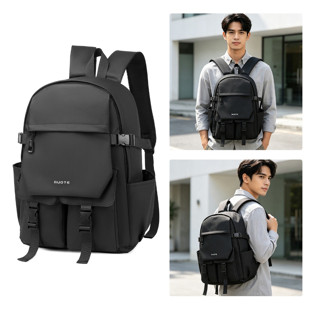 MENSPE Men Backpack Laptop Backpack Business Travel Bag Unisex Backpack Waterproof Backpack College 