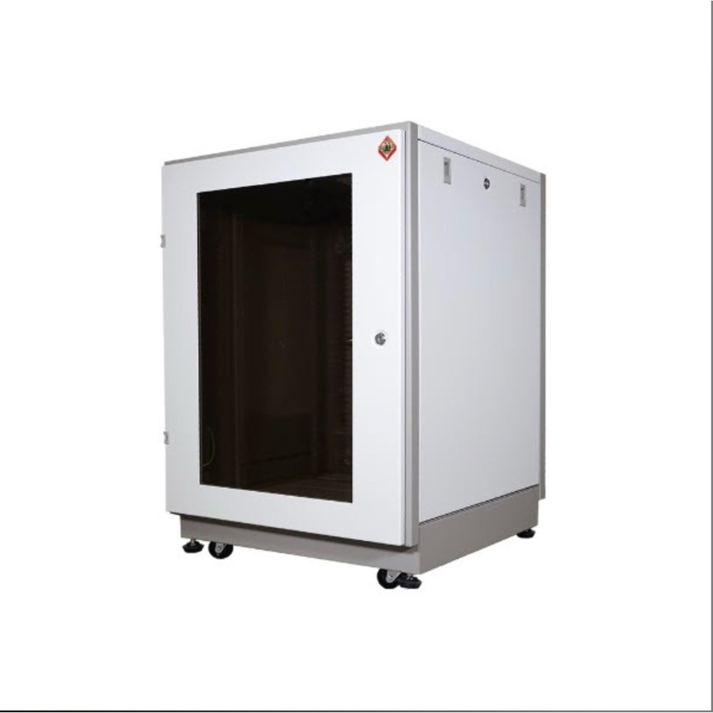 19" GERMANY G3N-60615 New Export Cabinet Rack 15U (60x60x85cm) Two-Tone White-Gray
