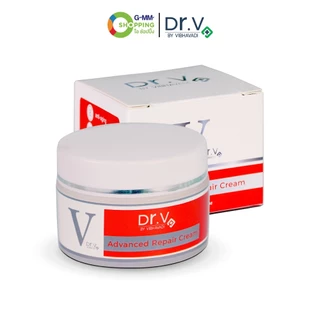 Dr.V BY VIBHAVADI ด็อกเตอร์ วี บาย วิภาวดี แอดวานซ์ รีแพร์ ครีม ขนาด 30 กรัม (เซต 5 กรปุก) #202407