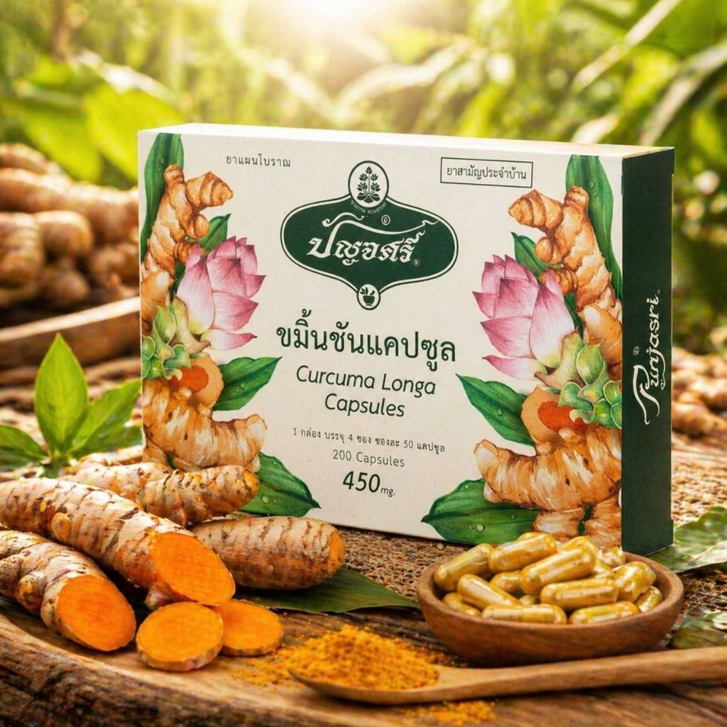 ปัญจศรีขมิ้นชัน(กล่อง)   200  แคปซูล