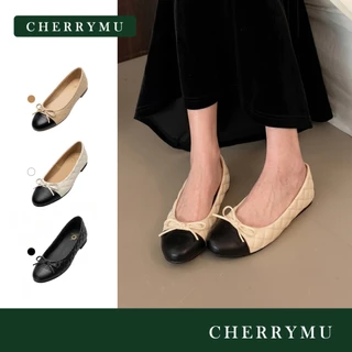 (ส่งด่วน !) CHERRYMU รุ่น Molly Shoes CM179 รองเท้าคัทชู รองเท้าทรงบัลเล่ต์ รองเท้าส้นเตี้ย