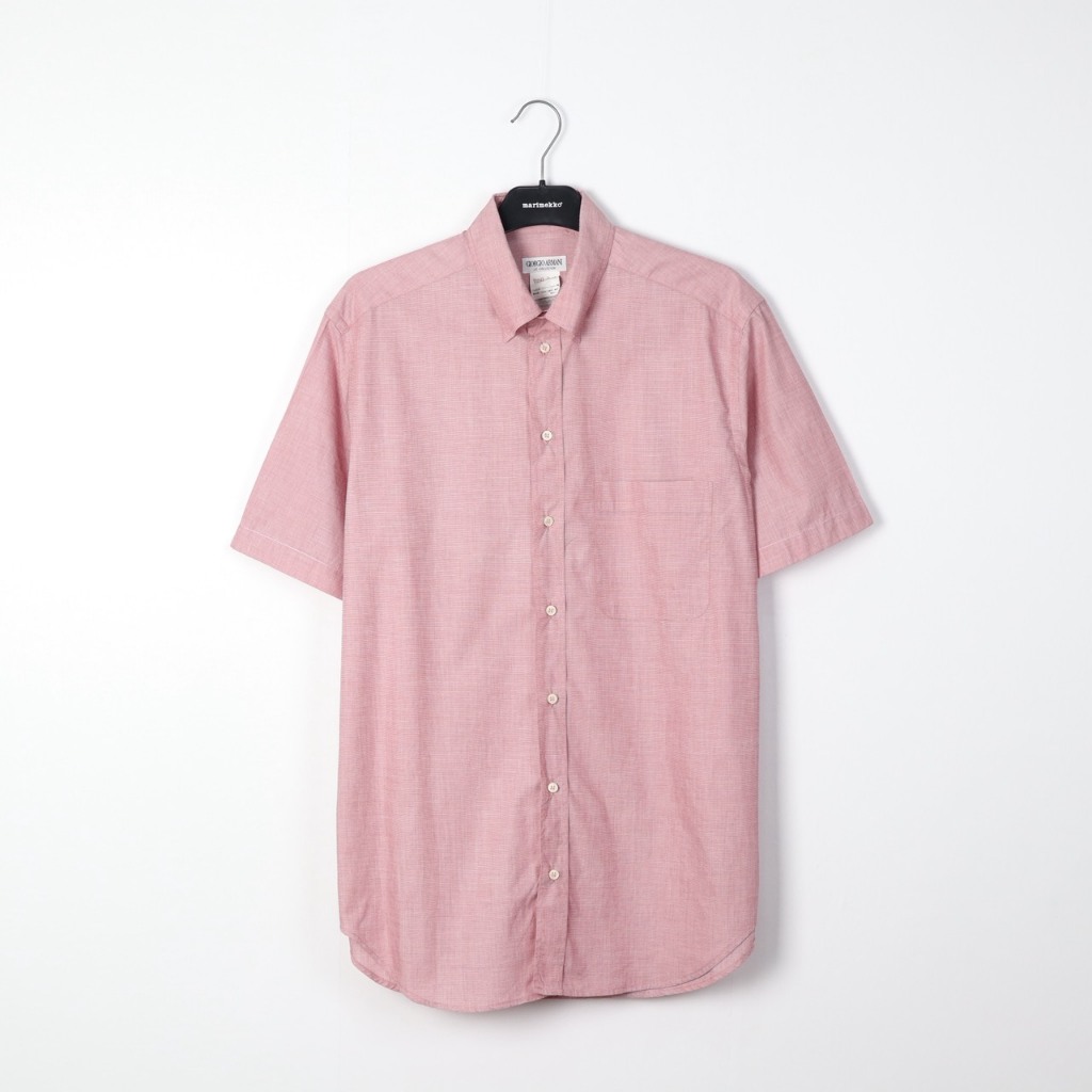 เสื้อเชิ้ต Shirt GIORGIO ARMANI ของแท้ 100% สภาพใหม่ Premium [GIORGIO ARMANI L 22/32] | MOPOKO