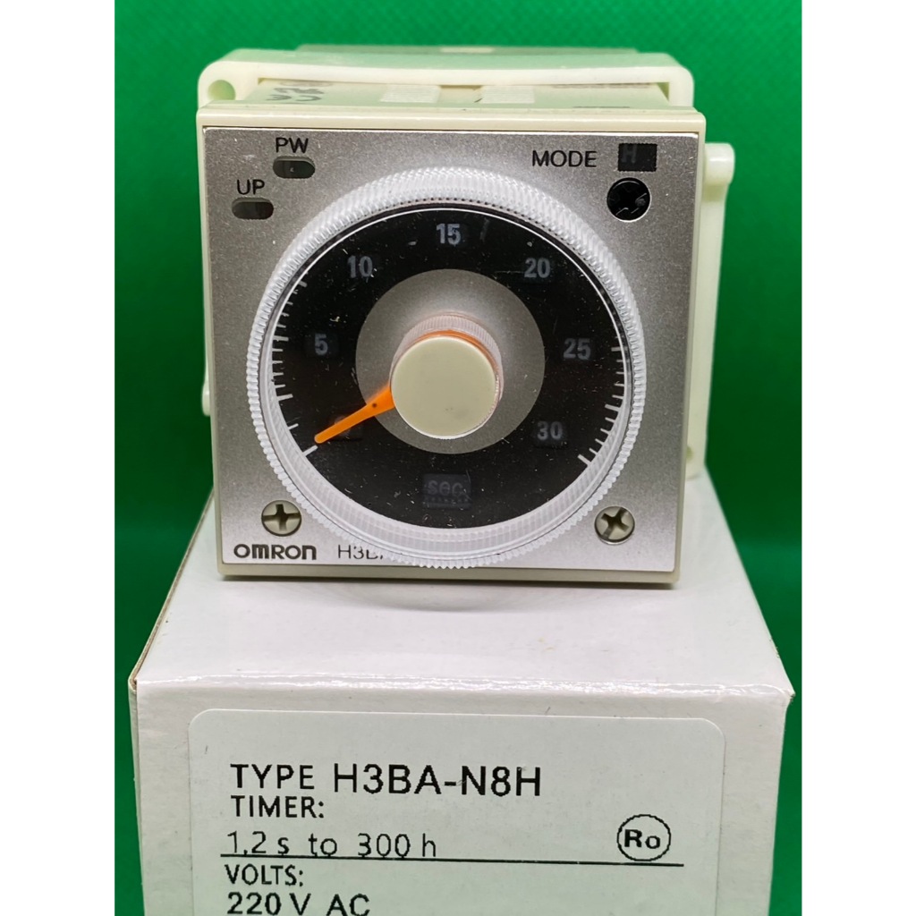 H3BA-N8H  220V Solid-state Timer 1.2วินาที ถึง 300ชั่วโมง