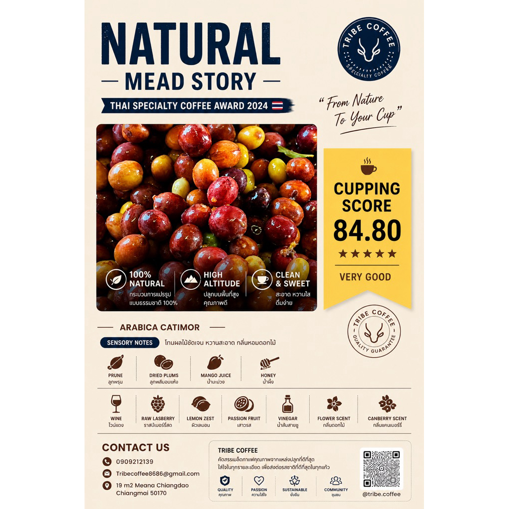 Thailand Arabica Blend Mead Process