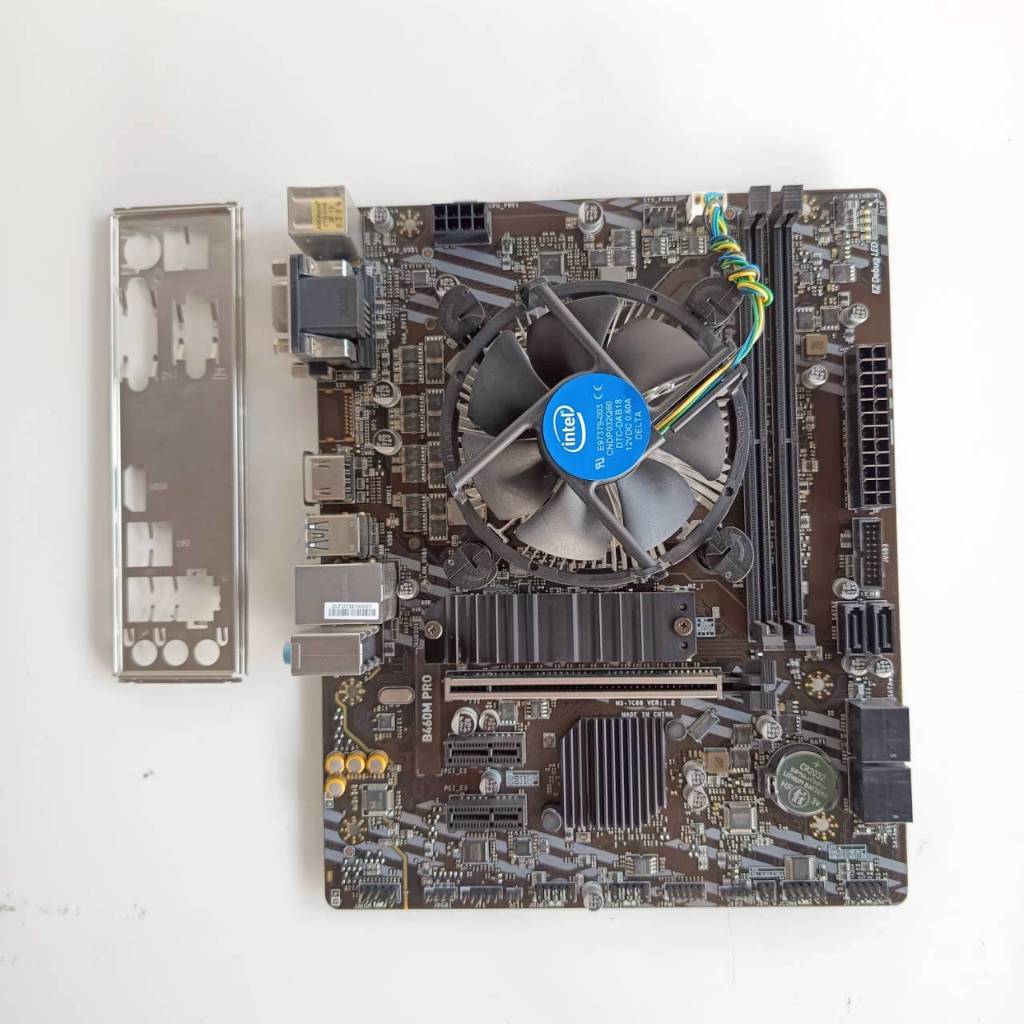 CPU Core i5  10400 + M/B  MSI  B460M  PRO  (1200)  ประกัน  2  เดือน