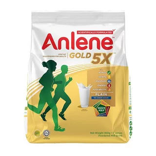 Anlene Gold 5x นมผงชงพร้อมดื่ม Anlene gold5x รสจืด ขนาด 950 กรัม