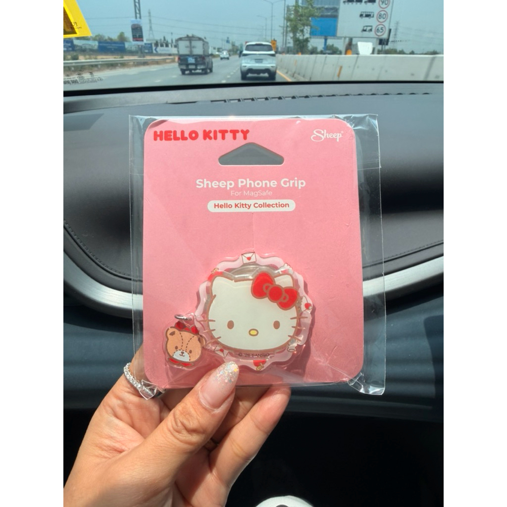 GripTok แบรนด์ Apple Sheep ลายฮัลโหลคิตตี้ แบบหมุนได้ สินค้าพร้อมส่งกดมาจากร้าน OFFICIAL