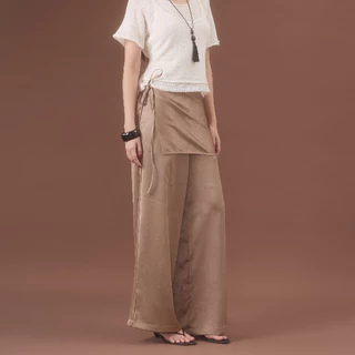 Pair Layered Pants - The Summer Project / กางเกงขายาว กางเกงเรียบ quiet luxury pants, office outfit