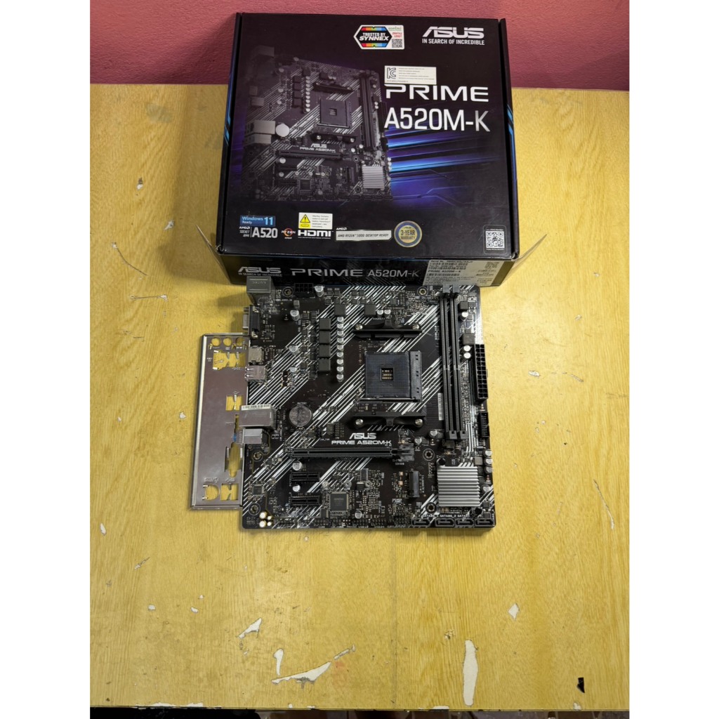 ขายMBมือสอง ASUS PRIME A520M-K AM4