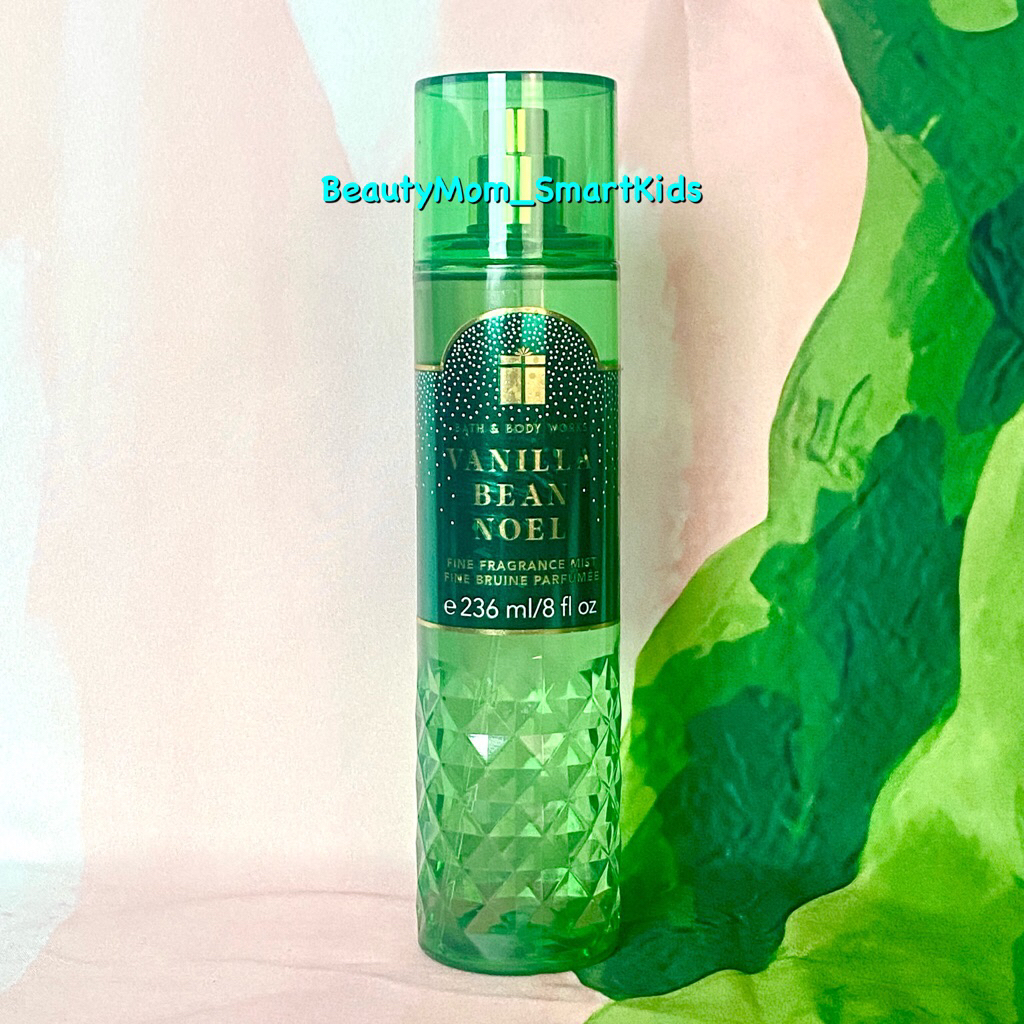 Bath And Body Works : VANILLA BEAN NOEL Fine Fragrance Mist สเปรย์น้ำหอมฉีดหลังอาบน้ำกลิ่นหอมติดตัวตลอดวัน 236 g.