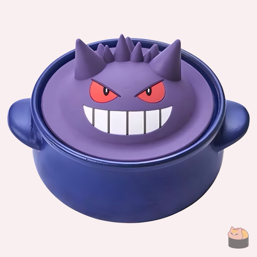 Pokemon Gengar Cooking Bowl Ceramic Pokemon Center Japanese Authentic