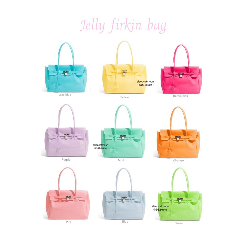 JELLY FIRKIN BAGS กระเป๋าเจลลี่ที่ทุกคนถามถึง!