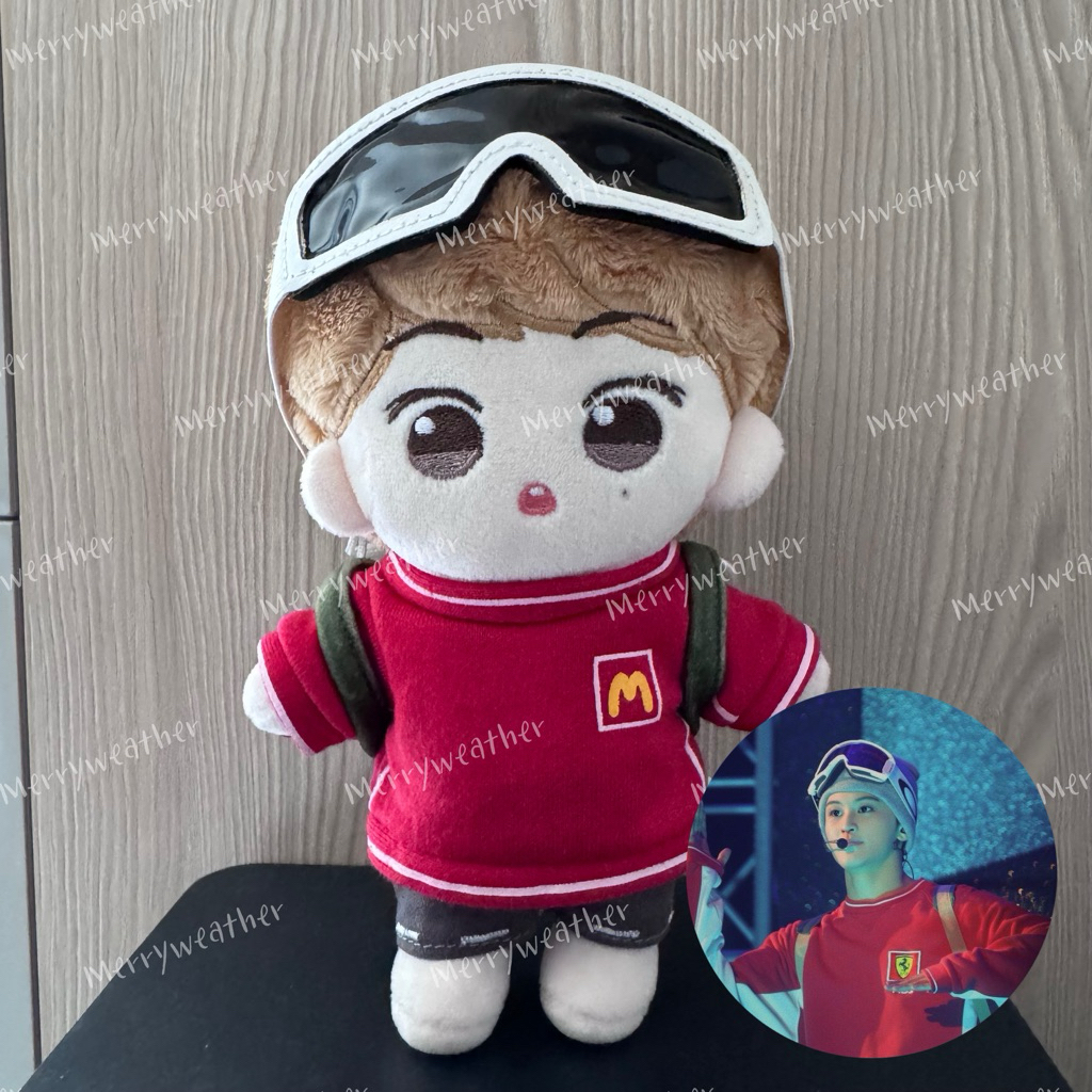 [พร้อมส่ง] ตุ๊กตา nct 127 Marky doll Markleebar 20 cm มือสอง มีรอยขอบกางเกง Mark มาร์ค