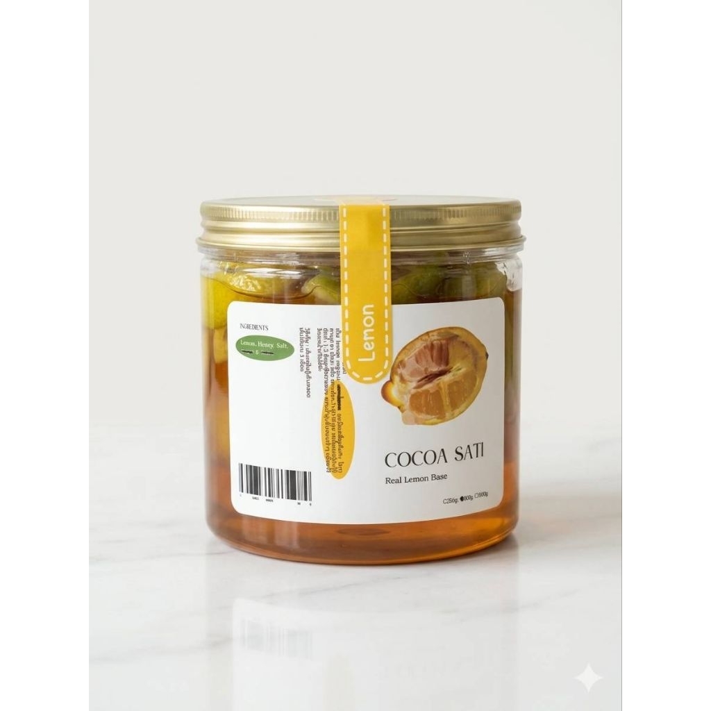 เลม่อนดอง โฮมเมด สำหรับชงเครื่องดื่ม 500g.