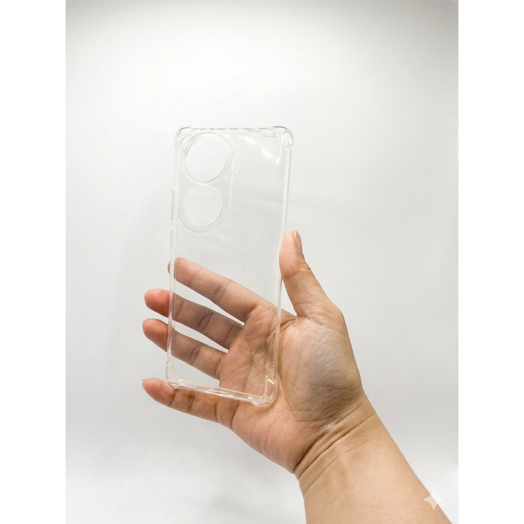 เคสใสกันกระแทก4มุม รองรับรุ่นRealme 9i,Me c20,Me x50pro,Redmi 8A,Mi A2plus