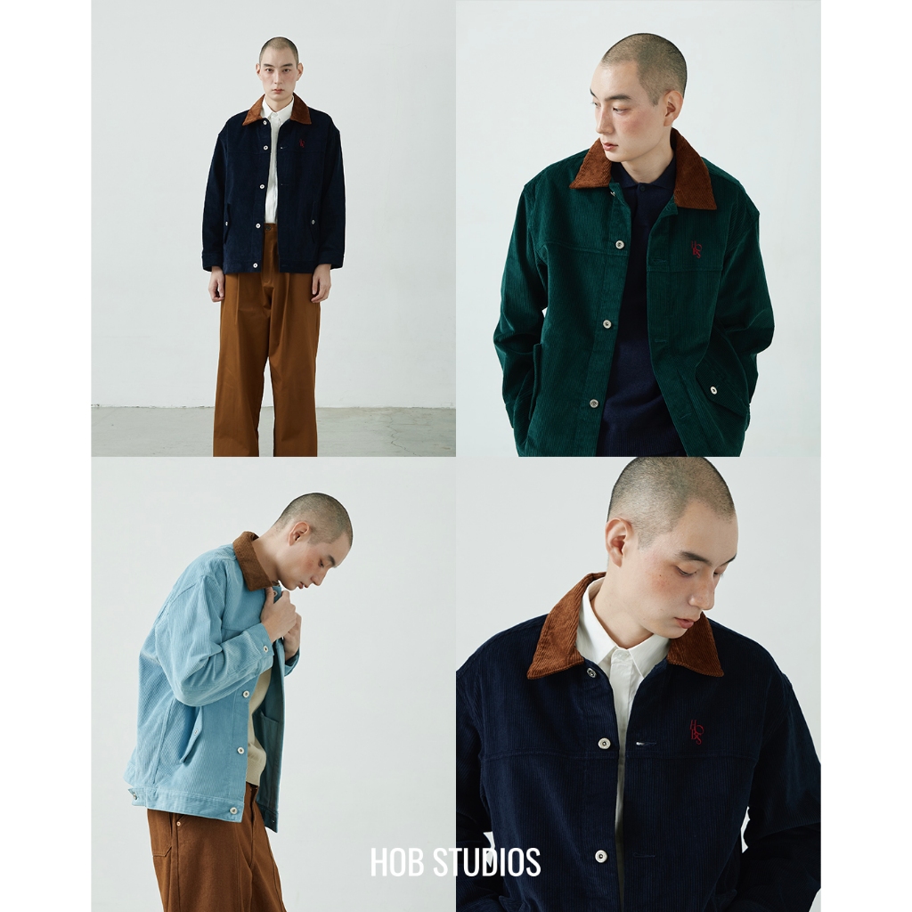 Cotton Corduroy Jacket HOB STUDIOS 🔥ทักแชทรับโค้ดลดเพิ่ม