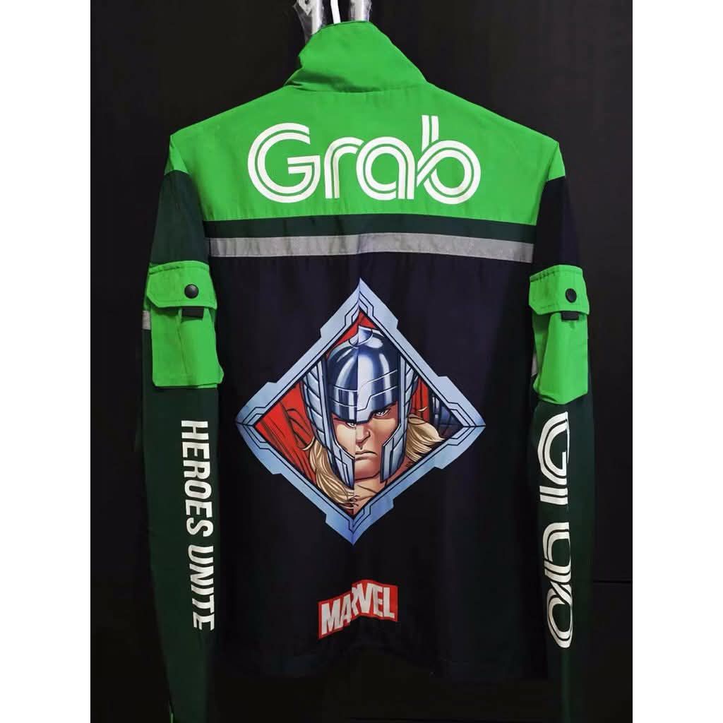เสื้อGrab limited (Mavel)
