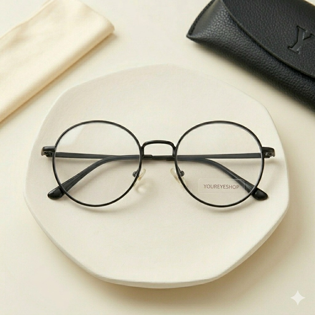 YOUREYESHOP แว่นสายตาสั้น -0.50 ถึง -8.00 เลนส์มัลติโค้ท ย่อบาง1.6 รุ่น K3121
