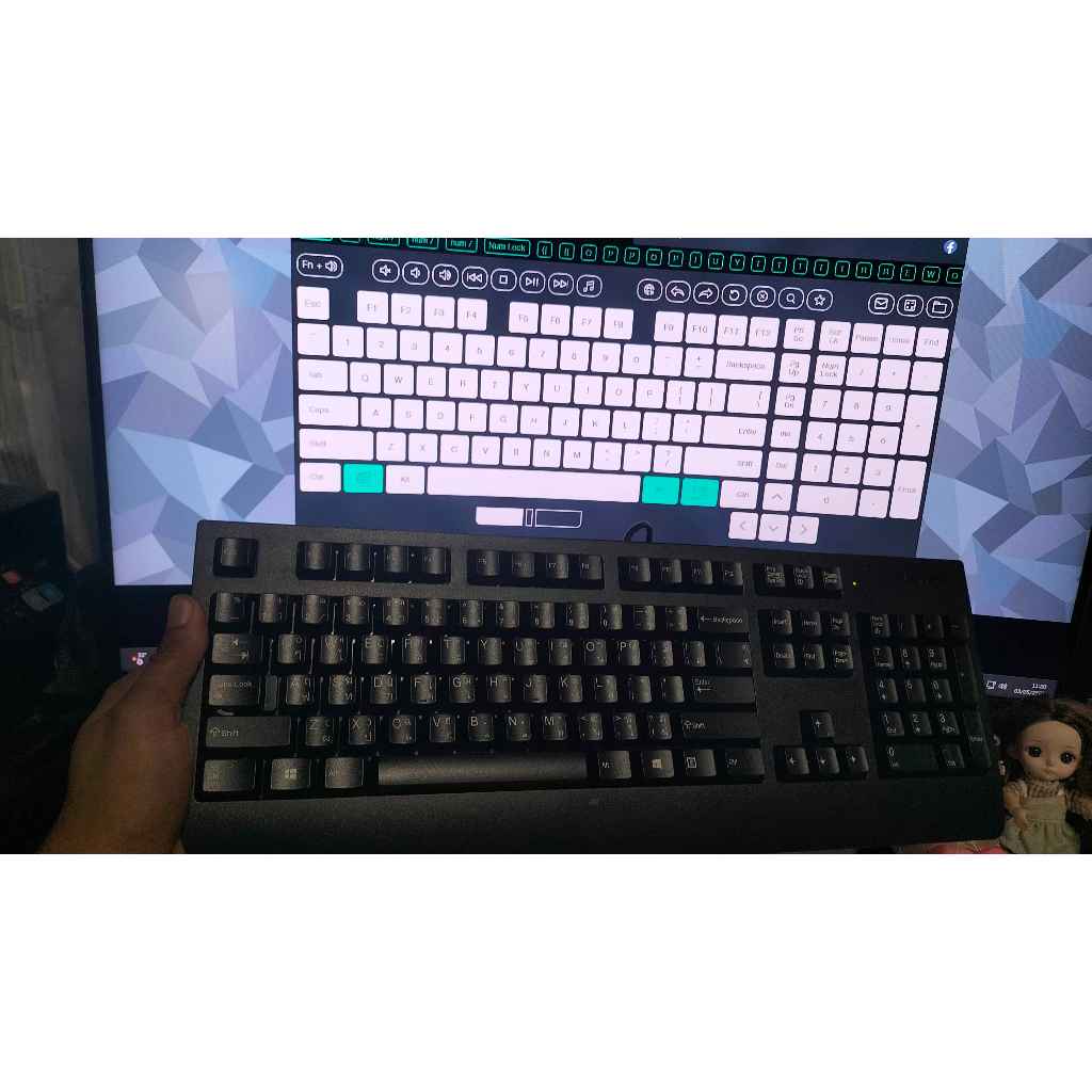 คีย์บอร์ด lenovo  KBB H21