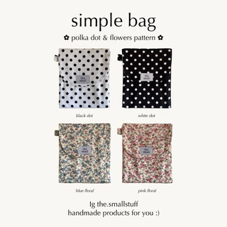 simple bag | กระเป๋าประจำวัน , ใส่ผ้าอนามัย by the.smallstuff