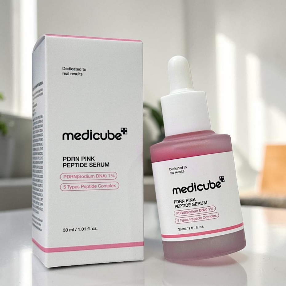 Medicube เซรั่มบำรุงผิวหน้า PDRN Pink Peptide Serum มีขนาดให้เลือก
