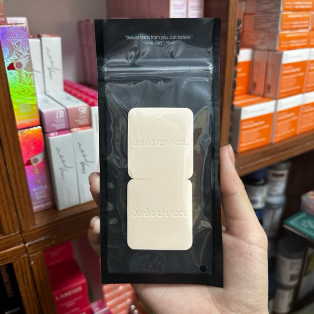 Jung Saem Mool Masterclass Powder Foundation Puff ( แพ็ค 2 ชิ้น )