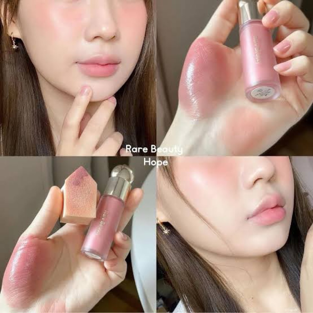 🌸 ลิป Rare Beauty Soft Pinch Liquid Blush mini 1.43 ml   🌸สี #Hope ชมพูละมุน