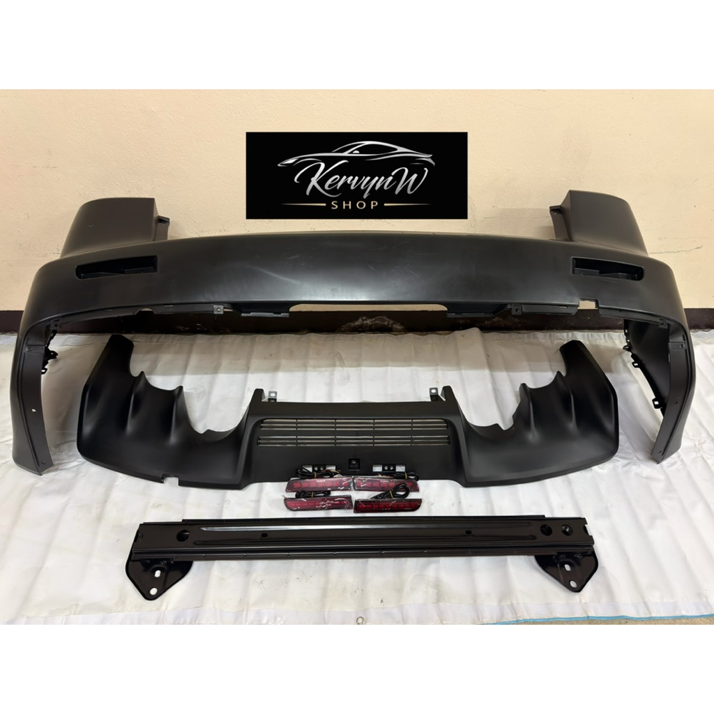 ชุดแต่งกันชนหลัง Lancer EX Varis V3/EVO X/FQ400