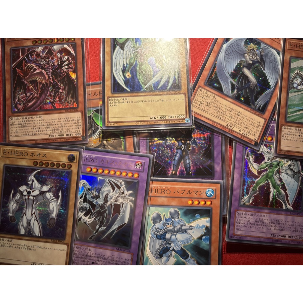 [Yu-Gi-Oh!] รวม E-Hero, D-Hero, M-Hero | ลิขสิทธิ์แท้ ภาษาญีปุ่น