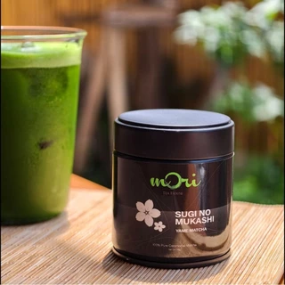 Sugi no Mukashi <สินค้าพร้อมส่ง โปรดชำระเงินทันทีเท่านั้น> มัทฉะเกรดพิธีการจากYame โทนนัตตี้สโม๊กกี้ กระปุก30g.