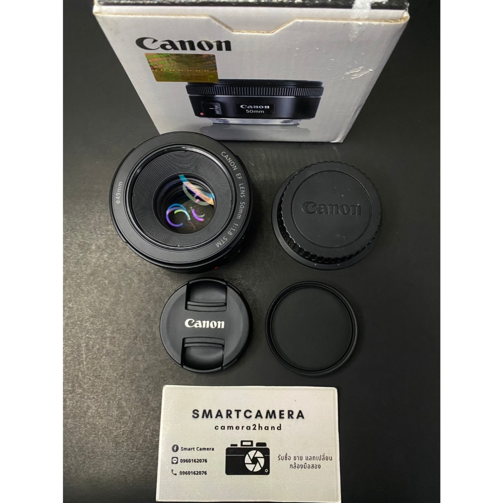 เลนส์ CANON 50 F1.8 STM