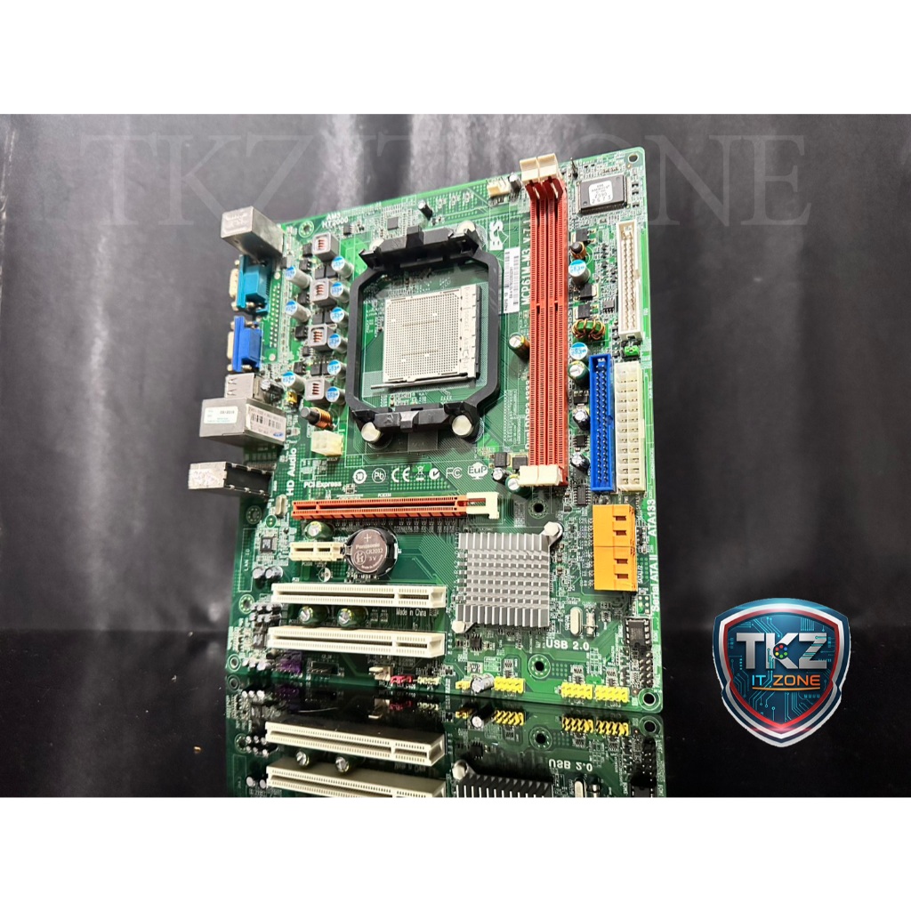 เมนบอร์ด(mainboard) ECS MCP61M-M3 V7.1  (socket am3) 1 MONTH WARRAYTY