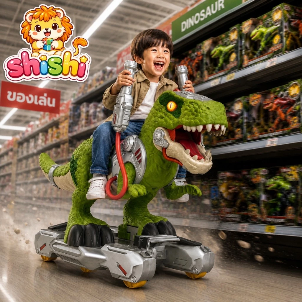 shishi toy shop รถขาไถ รถขาไถหน้าไดโนเสาร์ ดีไซส์สุดเท่ โดนใจสุดๆ
