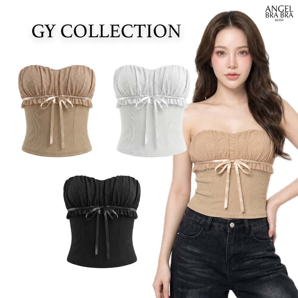 ANGELBRABRA - เสื้อเกาะอกพร้อมบรา รุ่น GY