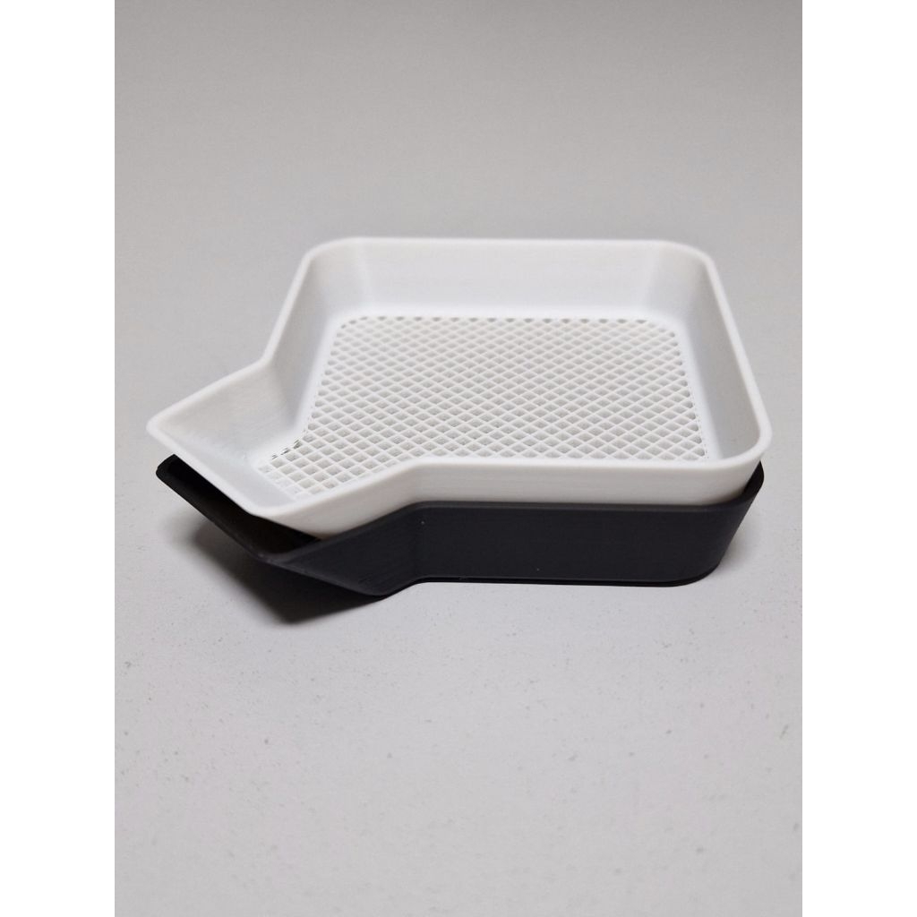 ​💎 [3D Print] ถาดใส่โทเคน Token Tray ลาย Diamond Mesh (PETG) สำหรับบอร์ดเกมทุกประเภท (ไม่รวมตัวเกม)
