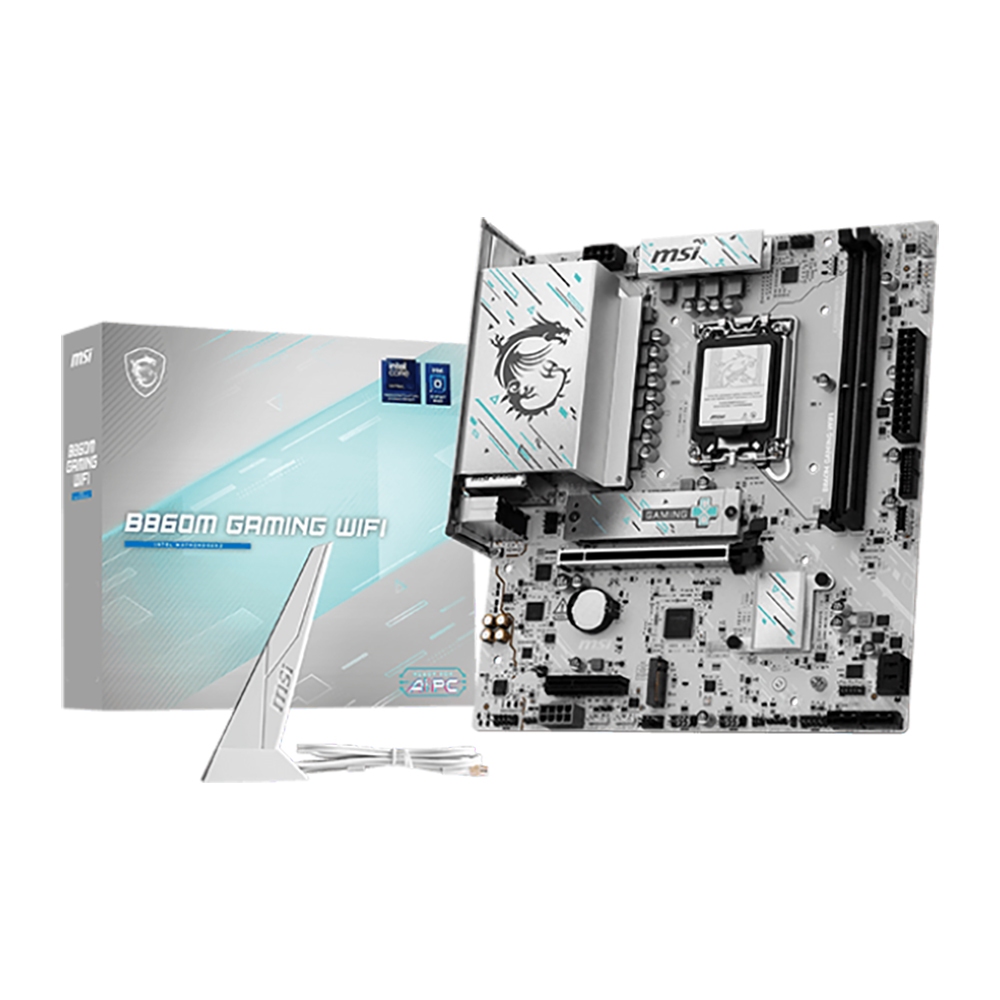 MAINBOARD (เมนบอร์ด) MSI B860M GAMING WIFI - INTEL SOCKET 1851 DDR5 MICRO-ATX