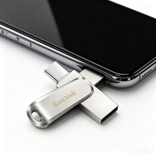 Flashdrive SanDisk Dual Drive Luxe USB-A Type-C SDDDC4 ความจุเยอะ โอนไฟล์เร็ว สำหรับโทรศัพท์และคอมพิ