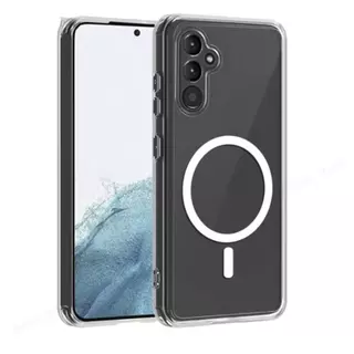 เคสแม่เหล็กใส สำหรับ Samsung A57 A37 A17 A07 A56 A36 A26 A16 A06 A55 A54 A35 A15 A25 A05 A05S A34 A23 A14ชาร์จได้ แบบใส