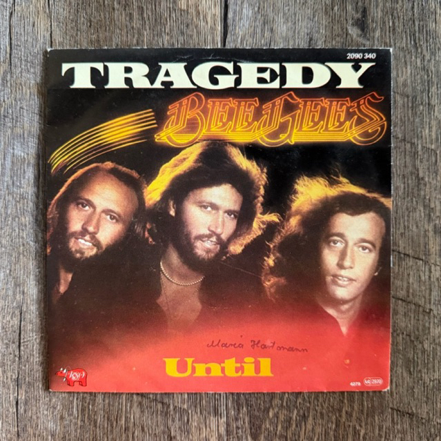 แผ่นเสียง Bee Gees - Tragedy vinyl lp 7”(VG+)