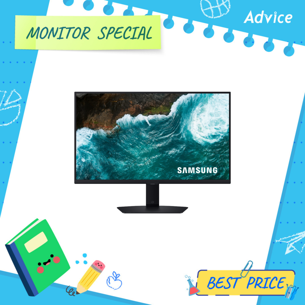 SAMSUNG MONITOR (จอคอมพิวเตอร์) 27'' ODYSSEY G60SF LS27FG602EEXXT (IPS, HDMI, DP) 2K 350Hz - A017498