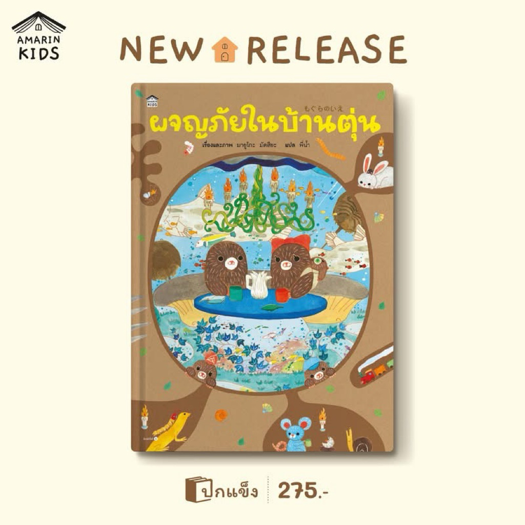 ผจญภัยในบ้านตุ่น (ปกแข็ง)