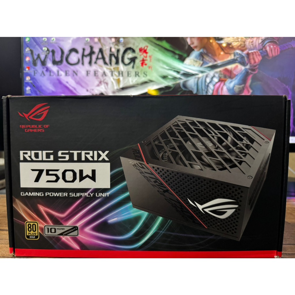 PSU (อุปกรณ์จ่ายไฟ) ASUS ROG STRIX 750G AURA GAMING - 750W 80+GOLD