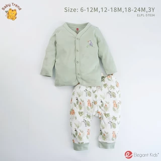 Elegant Kids ชุดลูกชาย 6 เดือน-3 ขวบ Safari Bamboo Collection #2 | Babytrend
