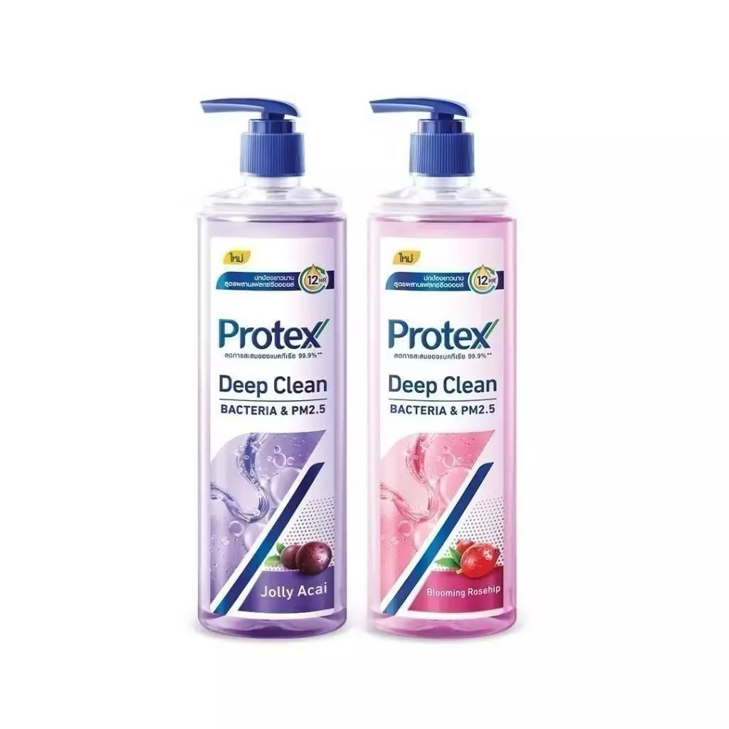 เจลอาบน้ำ โพรเทคส์ ดีพคลีน 380 มล.  Protex Deep Clean Blooming 380ml.