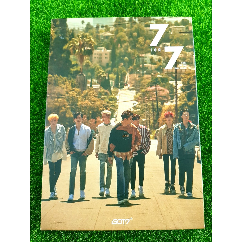 CD+DVD เพลงสากล GOT7 : 7 for 7 (Thailand Edition)
