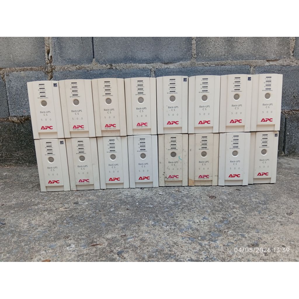 เครื่องสำรองไฟ APC Back-UPS CS 500VA (BK500EI) 500VA/300W