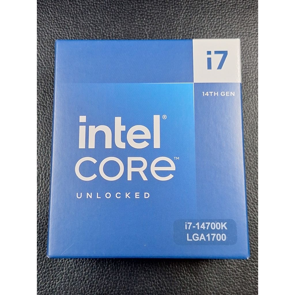 CPUมือ✌️ INTEL CORE I7-14700K - 20C 28T 2.5-5.6GHz (INTEL SOCKET 1700)สภาพดี ของใหม่ในซีล