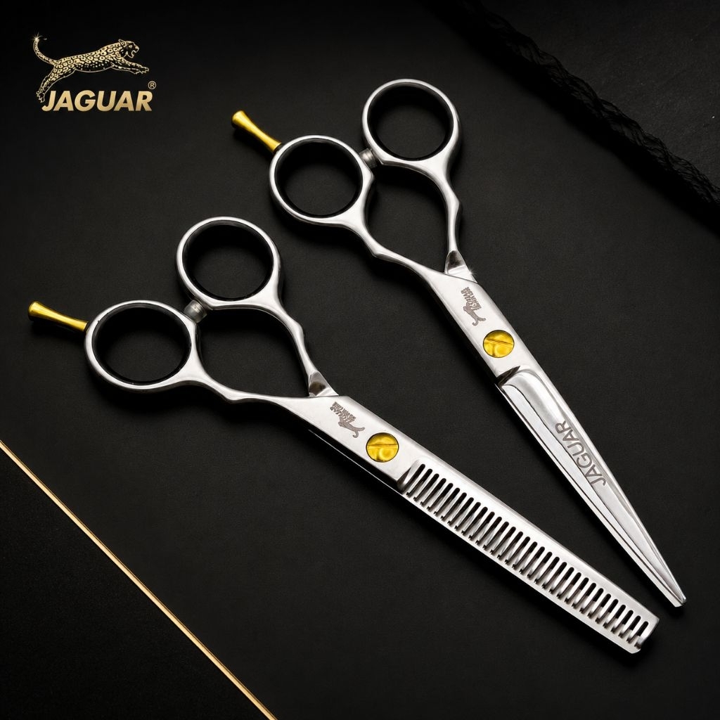 ถูก/แท้ Jaguar 1คู่ กรรไกรตัดผมจากัวร์ ขนาด6 นิ้ว
